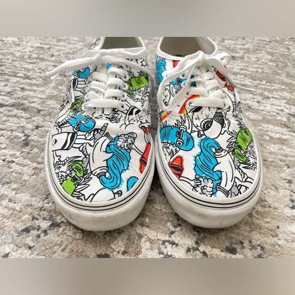Vans X Crayola Crayons Rainbow Mens Size 8 Unisex Womens Size 9.5 - Picture 2 of 8